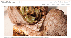 Desktop Screenshot of gilliesrestaurant.net